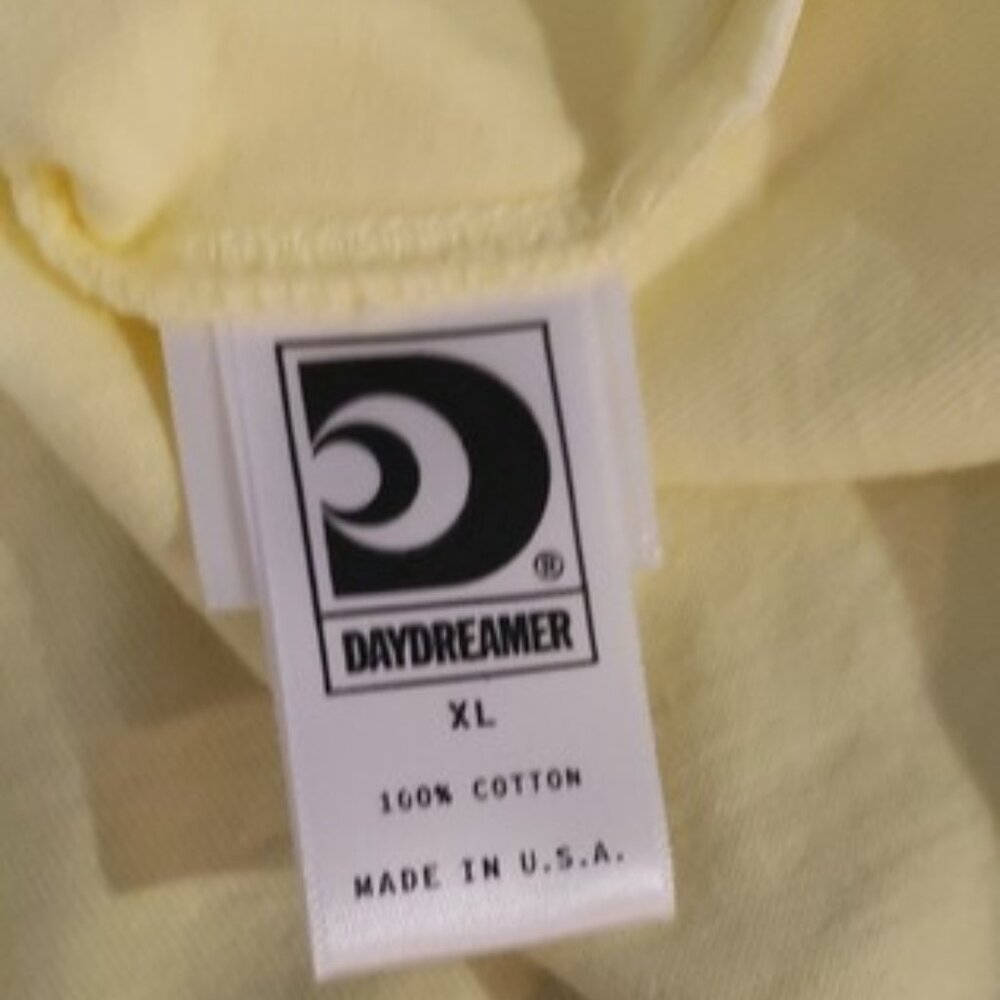 Daydreamer Yellow‎ Nirvana In Utero Graphic Tee Unfinished Hem Dress SZ XL - NWT - Picture 7 of 8